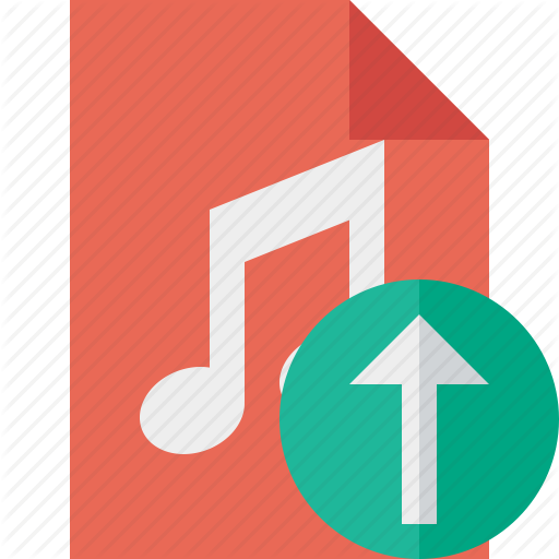 Audio, Document, File, Music, Upload Icon