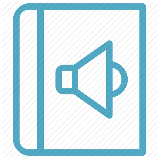 Audio, Book, Speaker Icon Icon