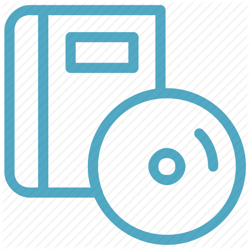 Audio Book, Book, Content, Disc Icon Icon