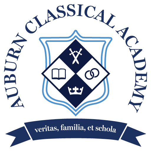 Aca Banner Icon White Auburn Classical Academy