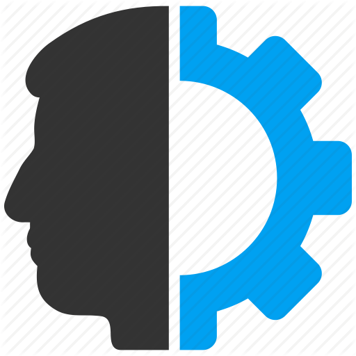 Android Head, Automatic, Cyber, Cyborg, Robo, Robot, Robotics Icon