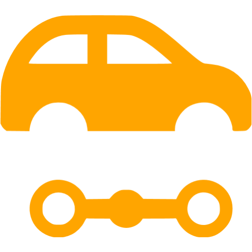 Orange Automotive Icon