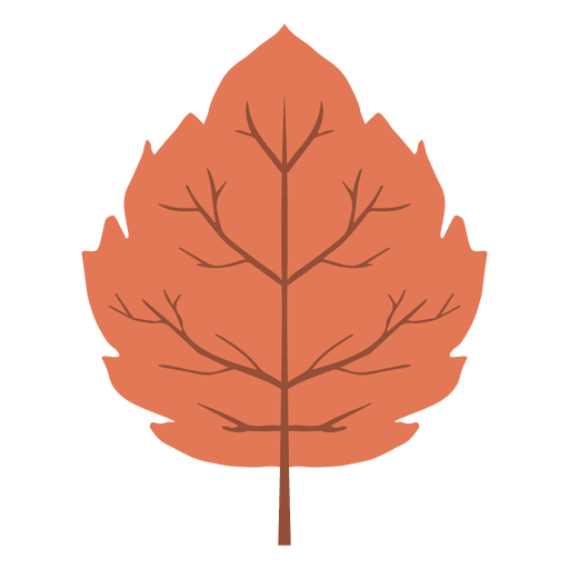 Red Autumn Leaf Icon