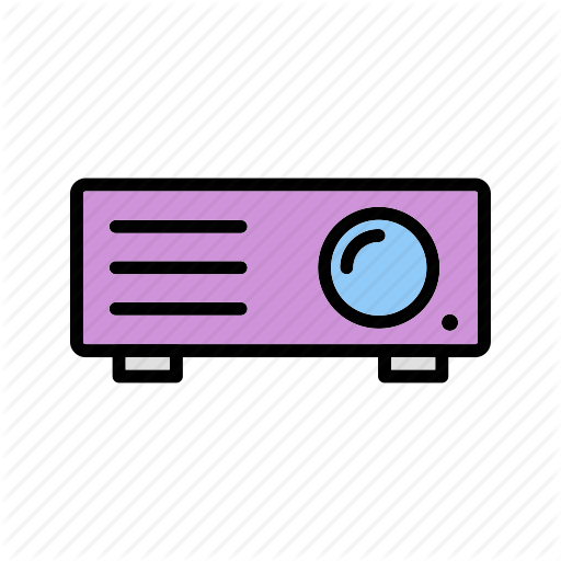 Presentation, Projection, Projector Icon