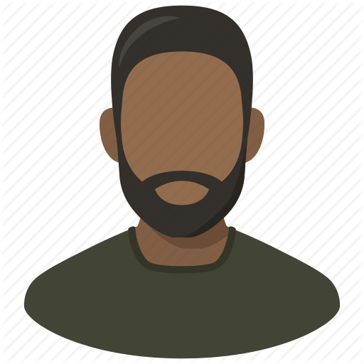 African, Avatar, Beard, Man, Profile, User Icon