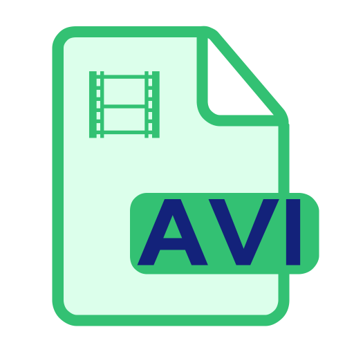 Avi, Fill, Multicolor Icon With Png And Vector Format For Free