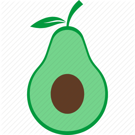 Avocado, Food, Fruit, Green Icon