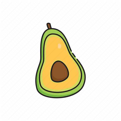 Avocado, Food, Guacamole, Healthy, Palta, Vegetables Icon