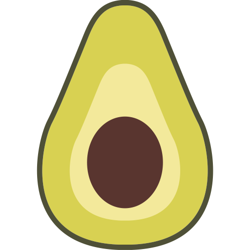 Avocado, Fruit Icon
