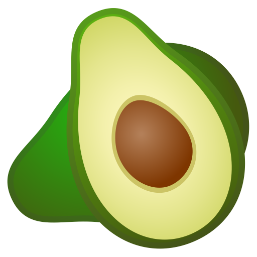 Avocado Icon Noto Emoji Food Drink Iconset Google