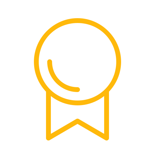 Award, Ribbon, Banner, Shapes And Symbols Icon