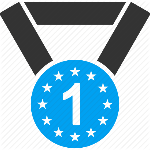 Award, Champion, First Place, Gold Medal, Leader, Win, Winner Icon