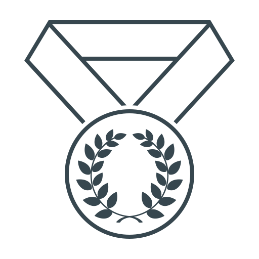 Medal, Best, Awards, Laurel, Award, Achievement, Winner Icon