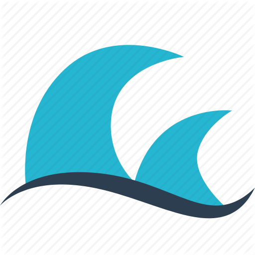 Away, Ocean, Outdoors, Travel, Vacation, Water, Waves Icon
