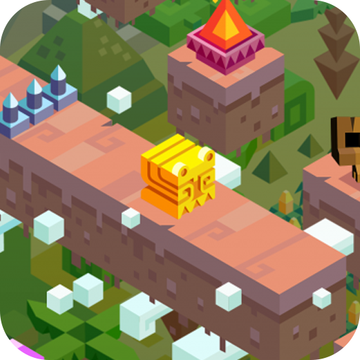 Rounded Icon Aztec Run