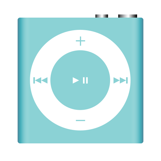 Apple, Azure, Ipod, Music, Nano, Player, Shuffle Icon
