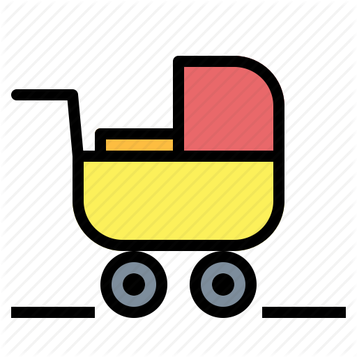 Baby, Carriage, Prams, Strollers Icon