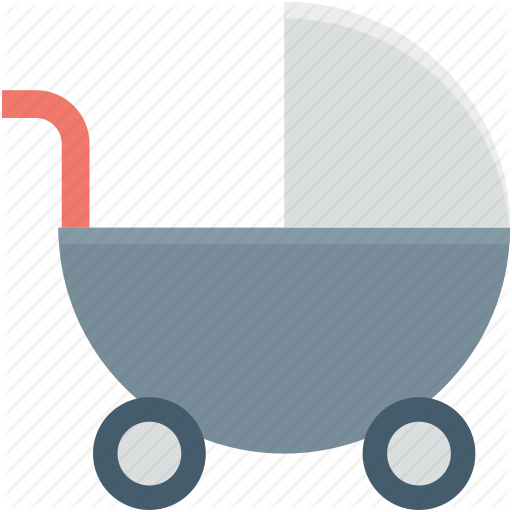 Baby Buggy, Baby Carriage, Baby Cart, Baby Transport, Stroller Icon