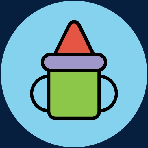 Baby Cartoon Picture Cute Cartoon Icon Vector, Baby Clipart