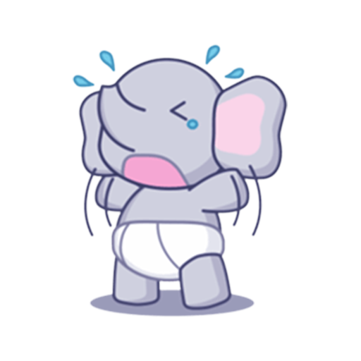 Baby Elephant Stickers For Whatsapp Wastickerapps Latest Version