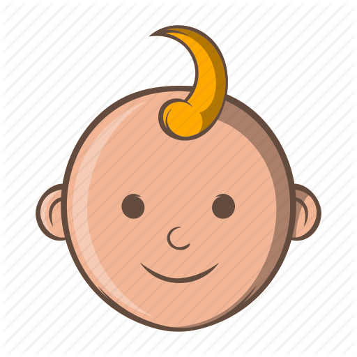 Baby, Boy, Cartoon, Child, Face, Kid, Little Icon