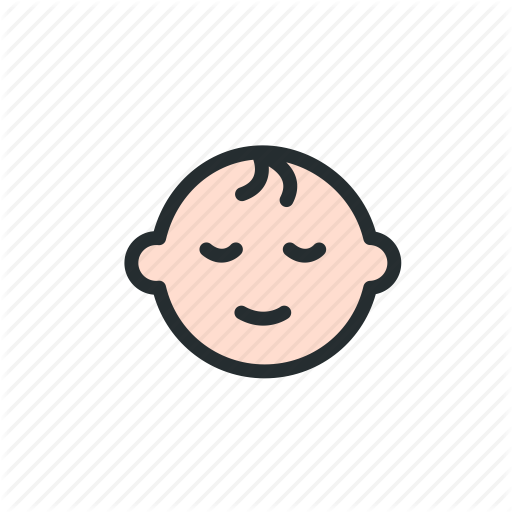 Baby, Child, Face, Glad, Happy, Kid, Smile Icon