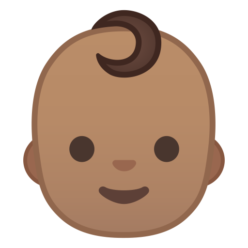 Baby Medium Skin Tone Icon Noto Emoji People Faces Iconset Google