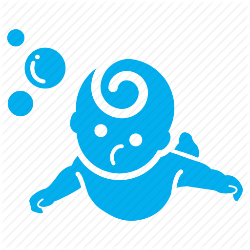 Babe, Baby, Baby Swimming, Child, Dip, Kid, Swim Icon