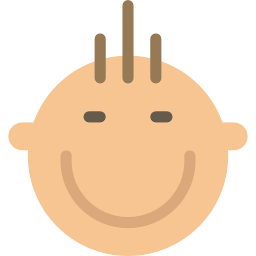 Happiness, Childhood, Baby Icon