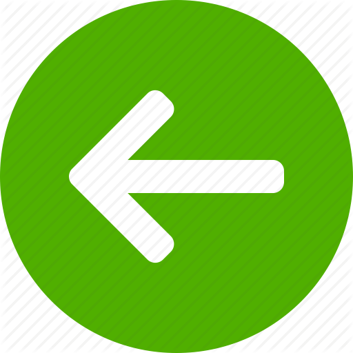 Arrow, Back, Circle, Green, Left, Previous, West Icon