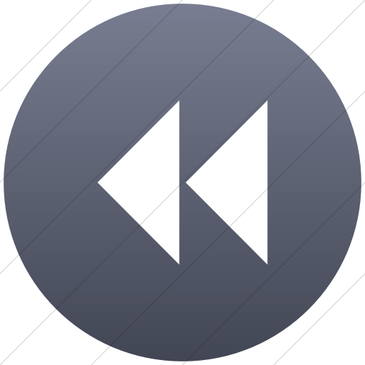 Flat Circle White On Blue Gray Gradient Classica Seek