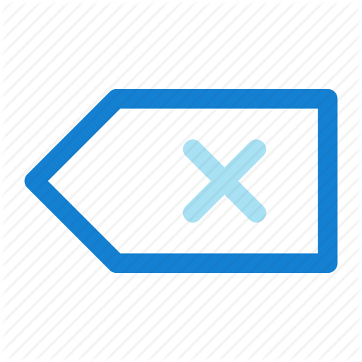 Backspace, Key Icon Icon