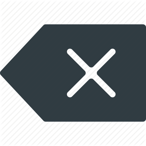 Backspace, Keyboard, Shortcut, Type Icon