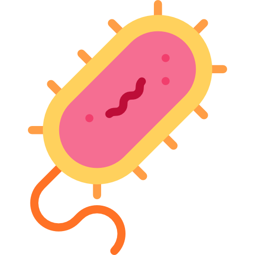 Science, Virus, Education, Biology, Bacteria Icon