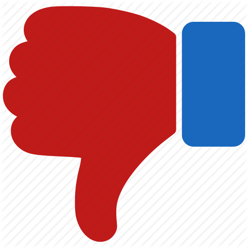 Bad, Cancel, Down, Kill, Looser, Negate, Negative, Reject, Stop