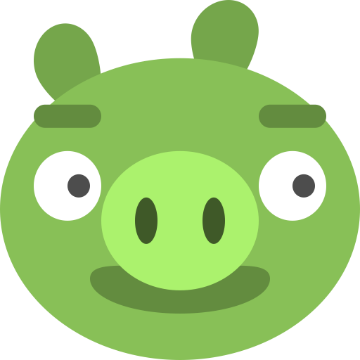 Bad Pig Icon Flat Free Sample Iconset Squid Ink