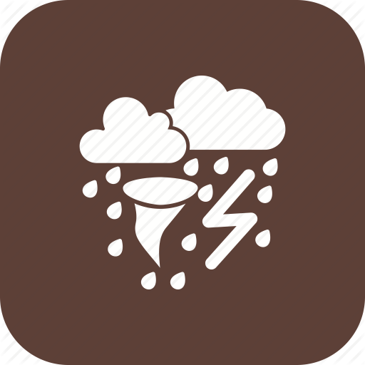 Bad Weather, Rain, Storm Icon