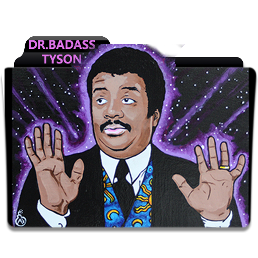 Dr Badass Tyson Folder Icon