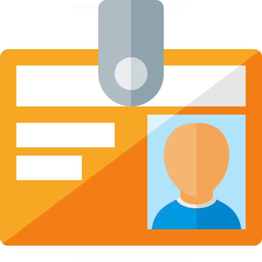 Iconexperience G Collection Id Badge Icon