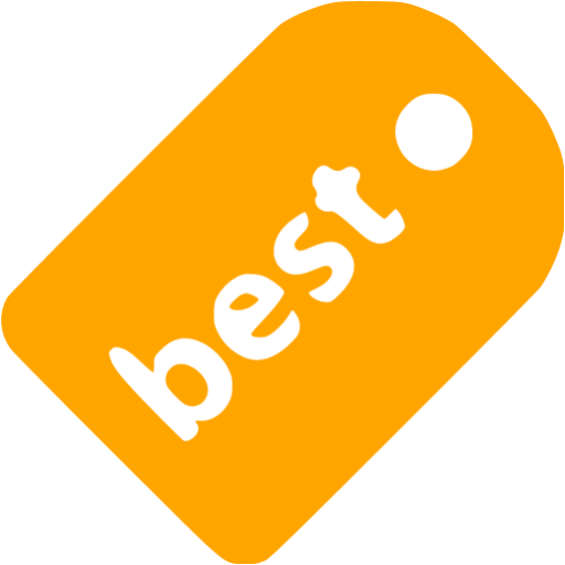 Orange Best Badge Icon