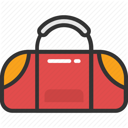 Duffle Bag, Gym Bag, Holdalls, Sports Bag, Travel Bag Icon