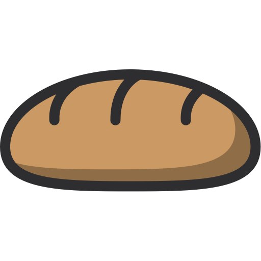 Food, Dessert, Bakery, Baker, Baguette Icon