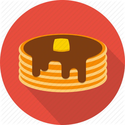 Bakery, Cake, Chocolate, Dessert, Food, Pancake, Pie Icon