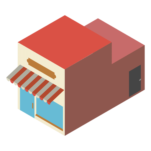 Bakery Isometric Icon