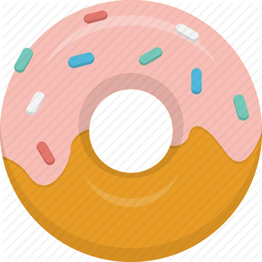 Bakery, Dessert, Donut, Food Icon