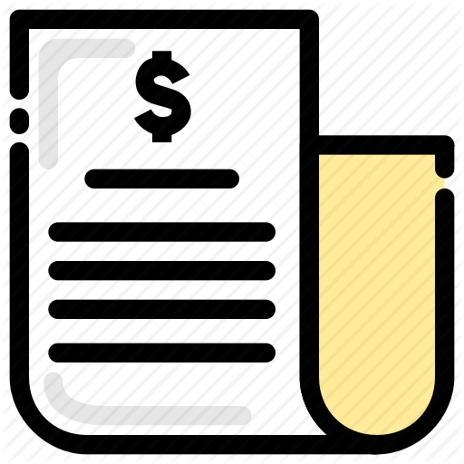 Balance Sheet, Bank Statement, Banking, Finance Icon
