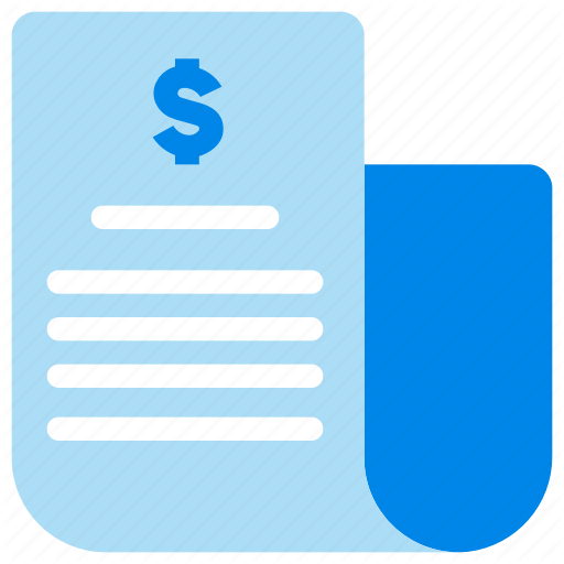 Balance Sheet, Bank Statement, Banking, Transaction Icon