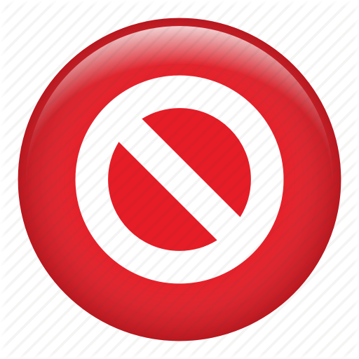 Ban Circle, Ban Traffic, Cancel, Diagonal, No Entry, No Parking