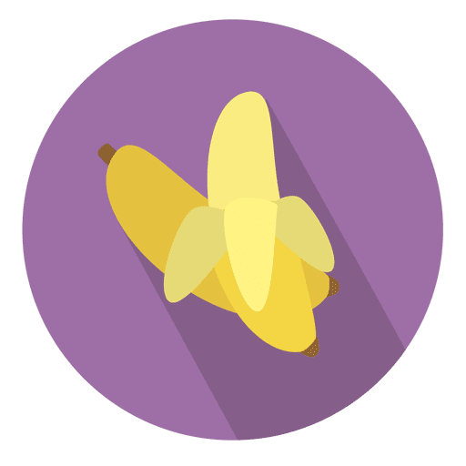 Banana Circle Icon