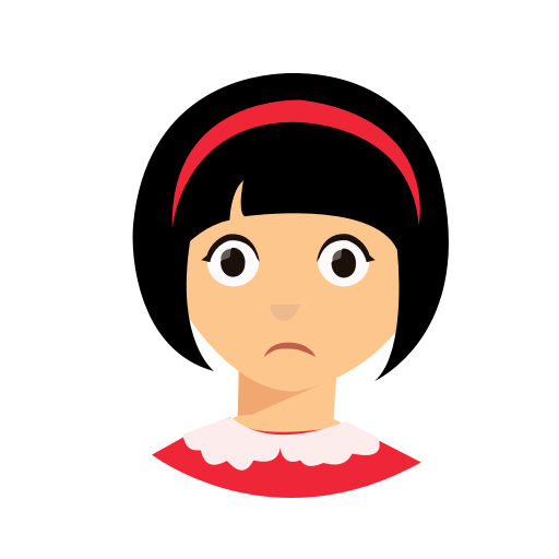 Bandana, Kid, Sad Icon